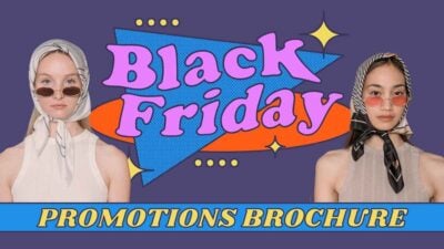 Plantillas Retro de los 90 para Promociones de Black Friday