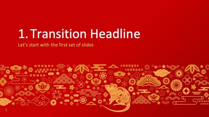 Plantillas del Año Nuevo Chino 2020 (El Ratón) - diapositiva 5