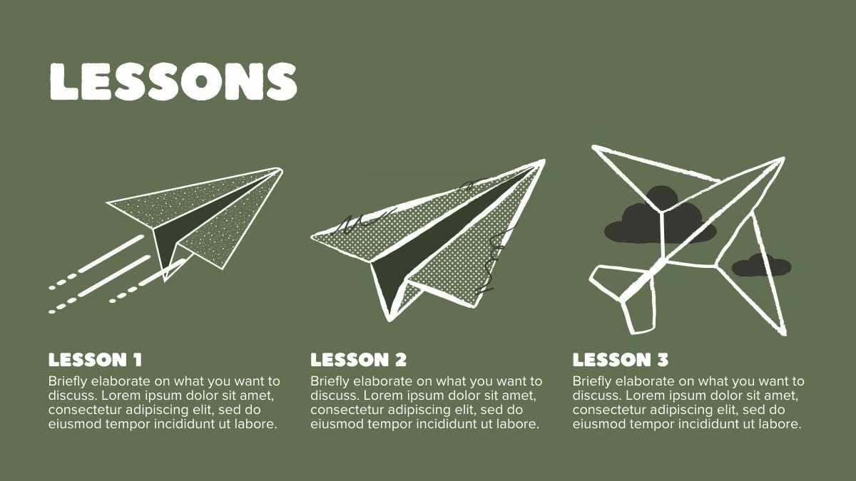 Infografis Pelajaran Pesawat Kertas Animasi untuk Anak-anak - slide 12