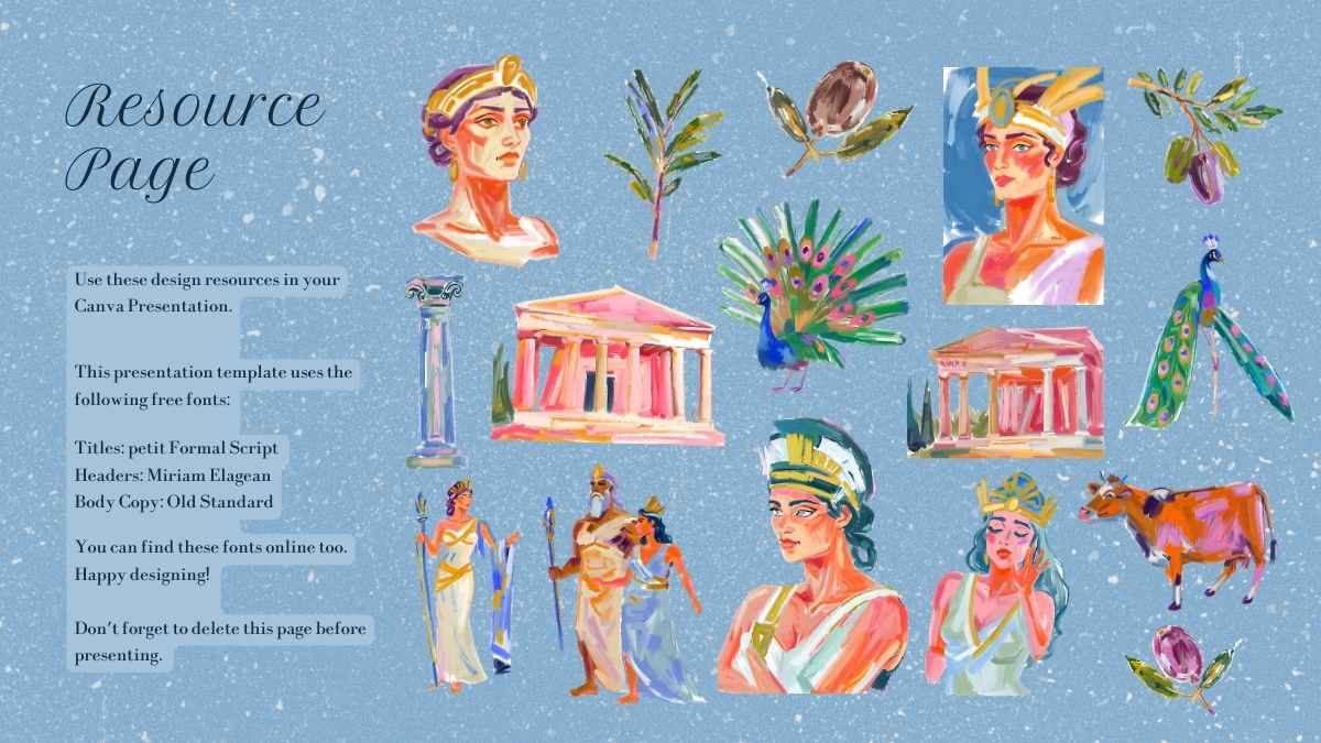 Deusa Grega Antiga Artística: Slides de Hera - deslizar 15