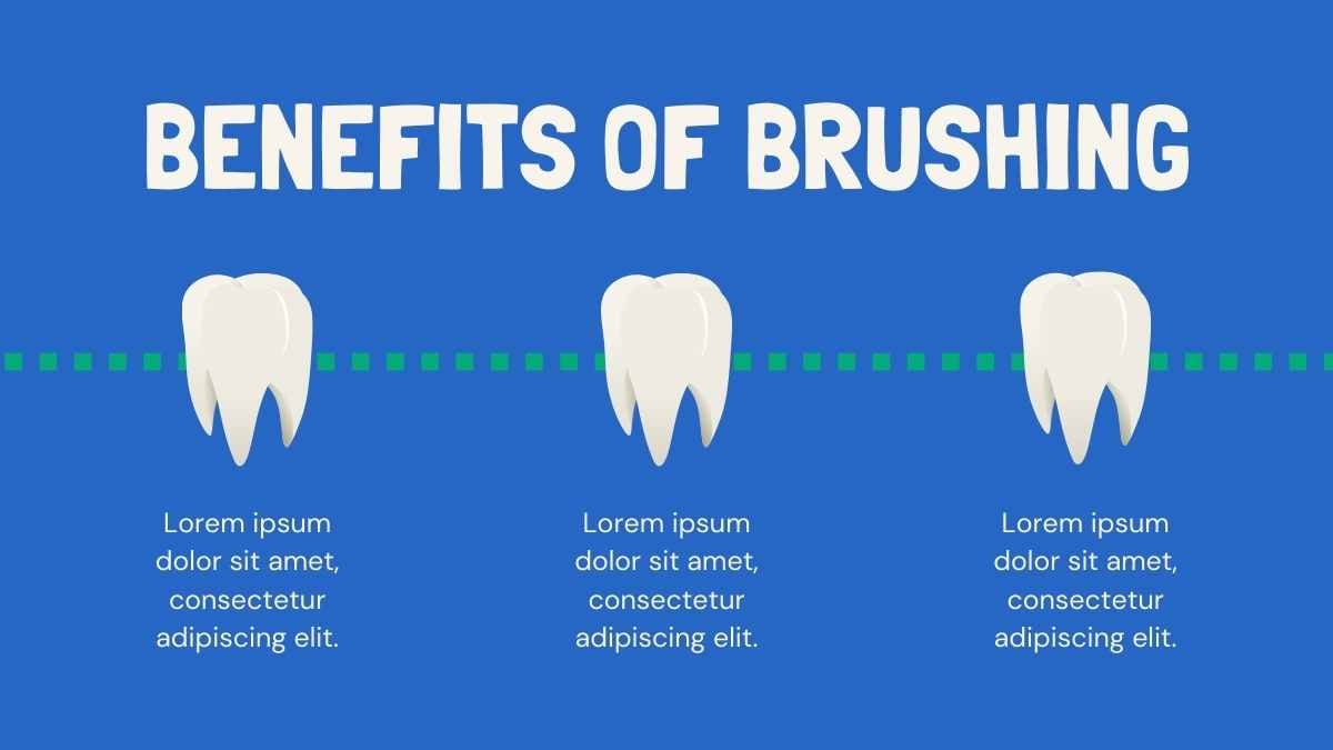Cute Dental Care and Oral Hygiene - Pre-K - slide 5