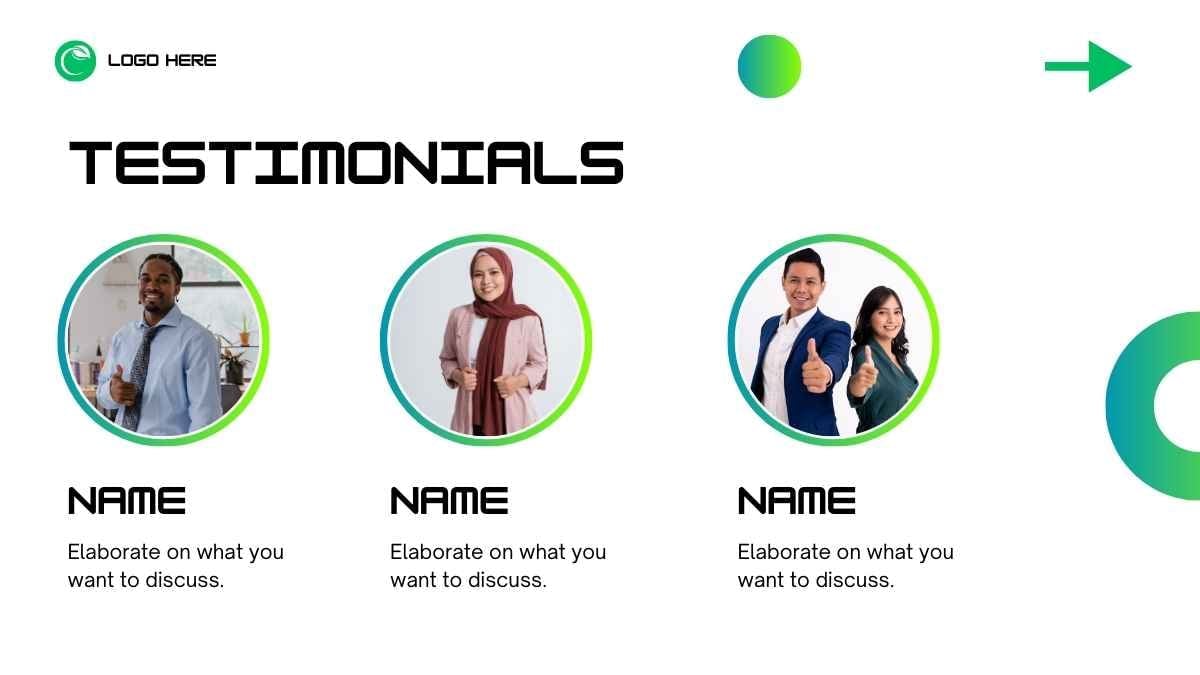 Slide Keamanan Pangan dengan Desain Geometris - slide 12