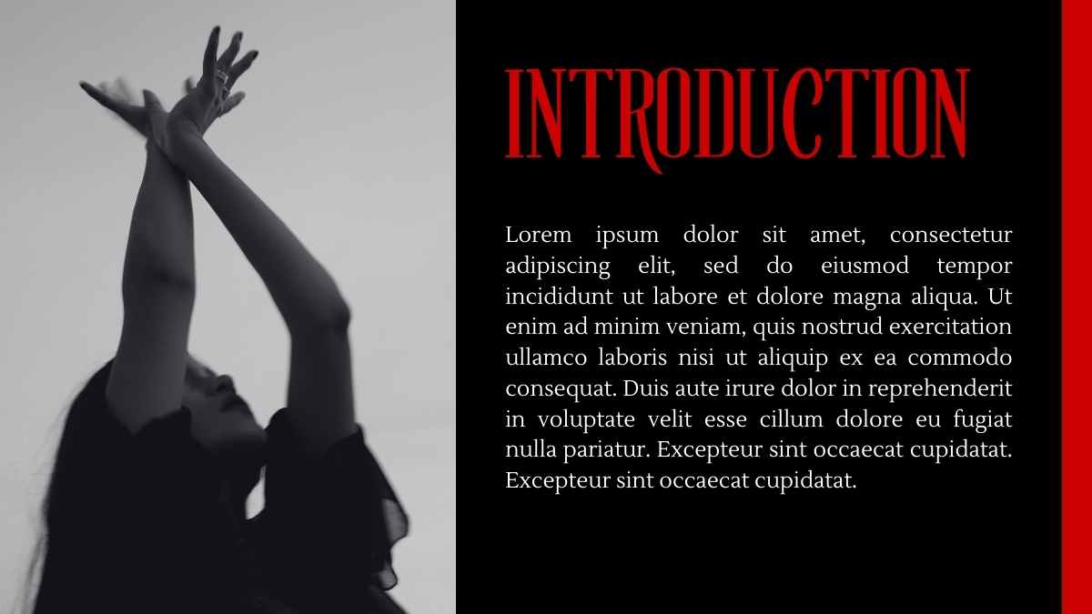 Gothic Horror Movie Pitch Deck - slide 2