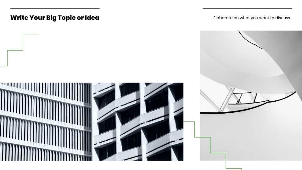 Plantillas de Portafolio Empresarial Estilo Coreano, Sencillas en Verde y Blanco - diapositiva 16