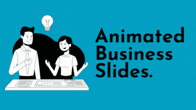 Slide Bisnis Animasi Sederhana