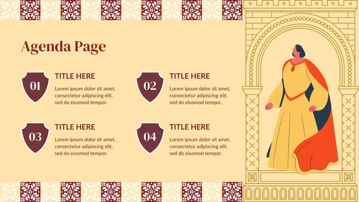 História da Arte Ilustrada: Apresentações sobre Arte Medieval Inicial - deslizar 3