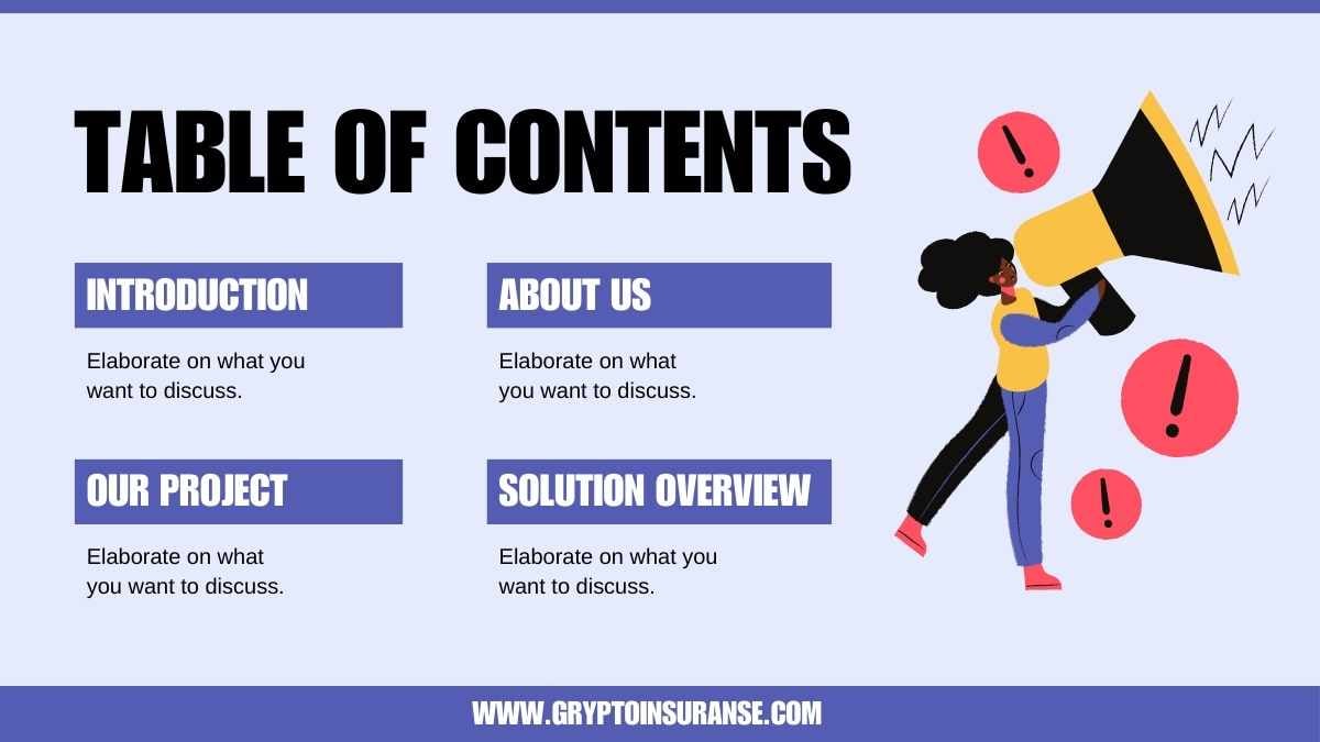 Presentasi Bergambar untuk Penawaran Asuransi Kripto - slide 2