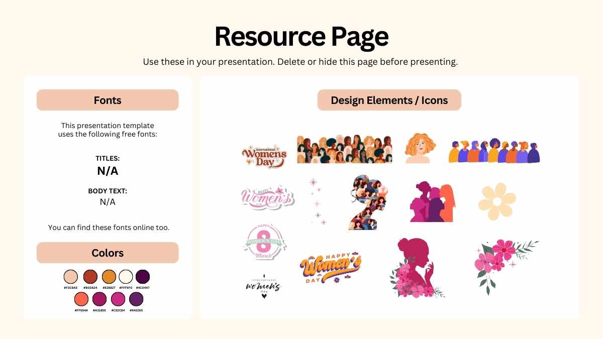 Slide Background Bergambar untuk Hari Perempuan Internasional - slide 6