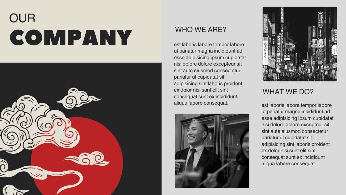 Pertemuan Bisnis Jepang dengan Ilustrasi - slide 5