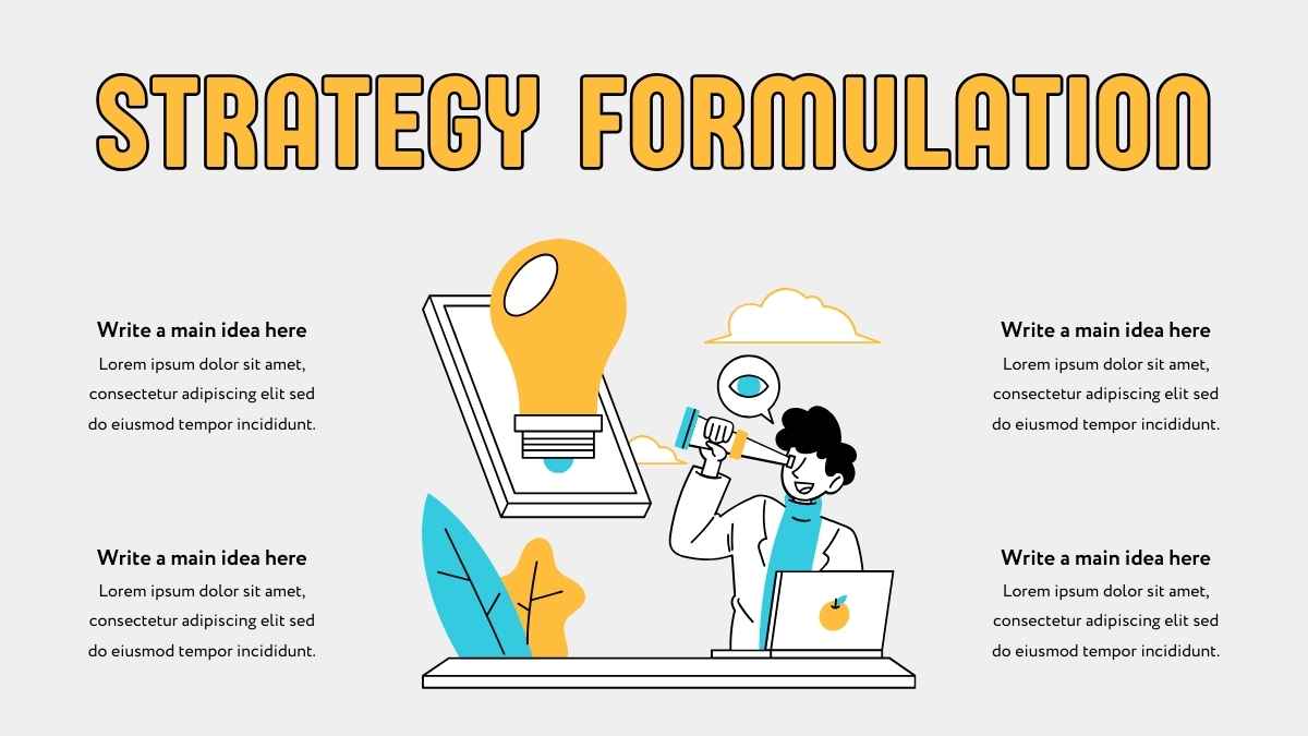 Illustrated Strategic Planning Infographic - slide 10