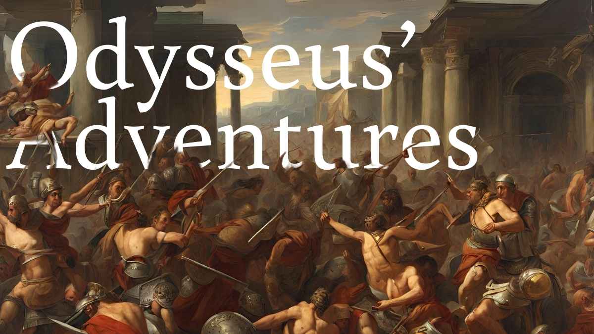 Mata Pelajaran Sastra untuk SMA tentang Kisah Odyssey - slide 8