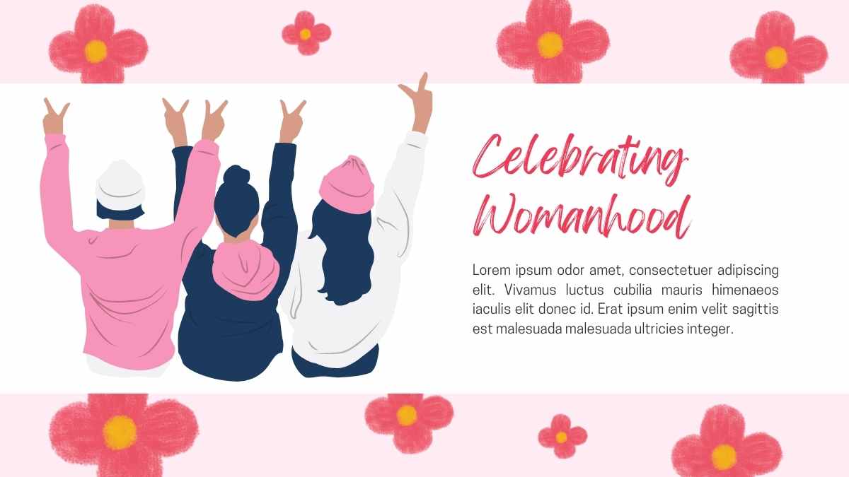 Slide Minimal untuk Hari Perempuan Internasional - slide 13