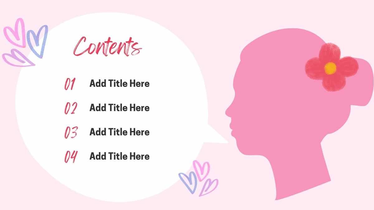 Slide Minimal untuk Hari Perempuan Internasional - slide 4