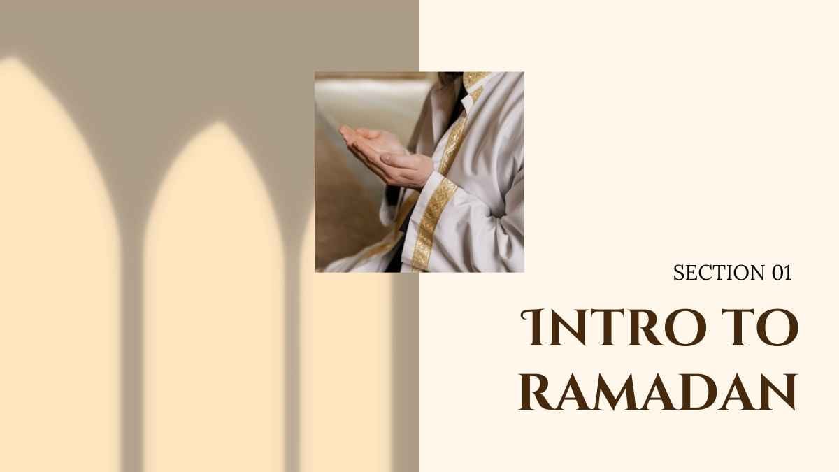 Background Minimal Ramadan Kareem untuk Presentasi - slide 3