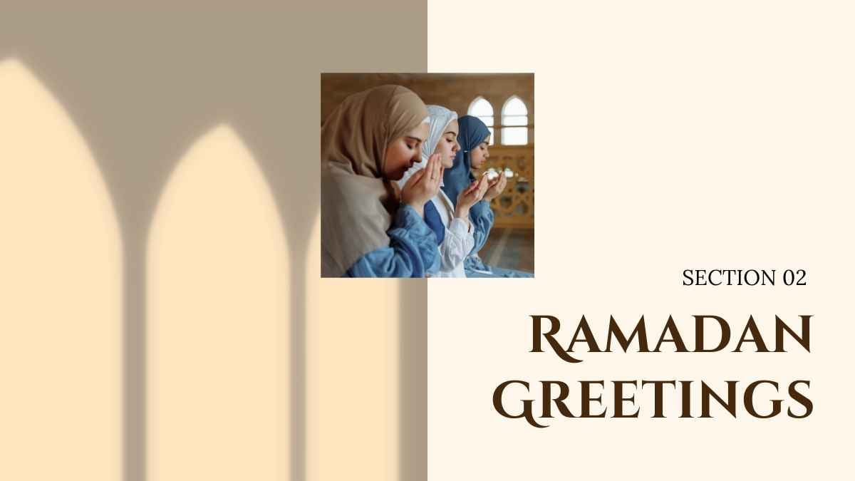 Background Minimal Ramadan Kareem untuk Presentasi - slide 6