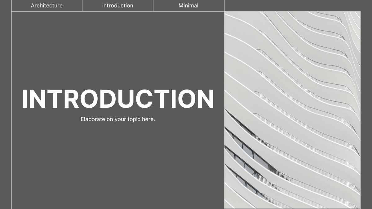 Slide Arsitektur Modern Minimalist - slide 14