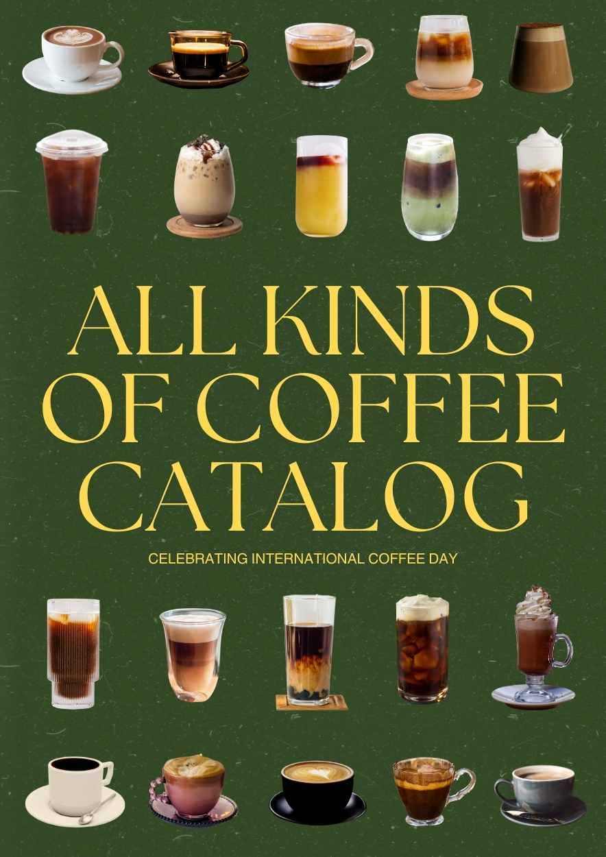 レトロなコーヒーのいろいろカタログ：国際コーヒーの日をお祝いしましょう！ - slide 1