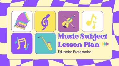 Plantillas para Plan de Lección sobre Música Retro