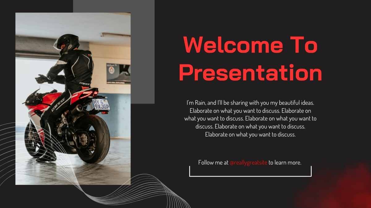 Rencana Bisnis Simple Dark untuk Toko Sepeda Motor - slide 4