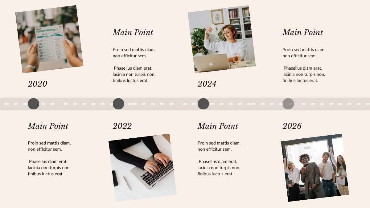 Infografis Roadmap Simple - slide 8