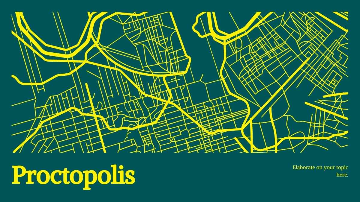 Plantillas Vintage de Mapas Geográficos - diapositiva 14